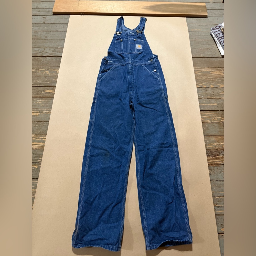 Carhartt Dark Blue Denim Overalls- NEVER WORN